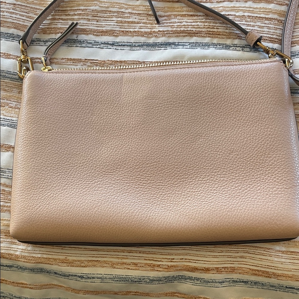 Tory Burch Blush Leather Crossbody - Picture 6 of 6
